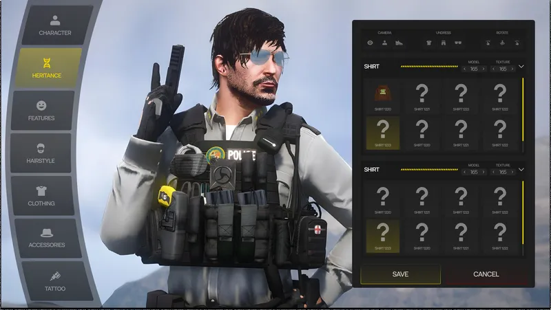 RaceTech user interface
