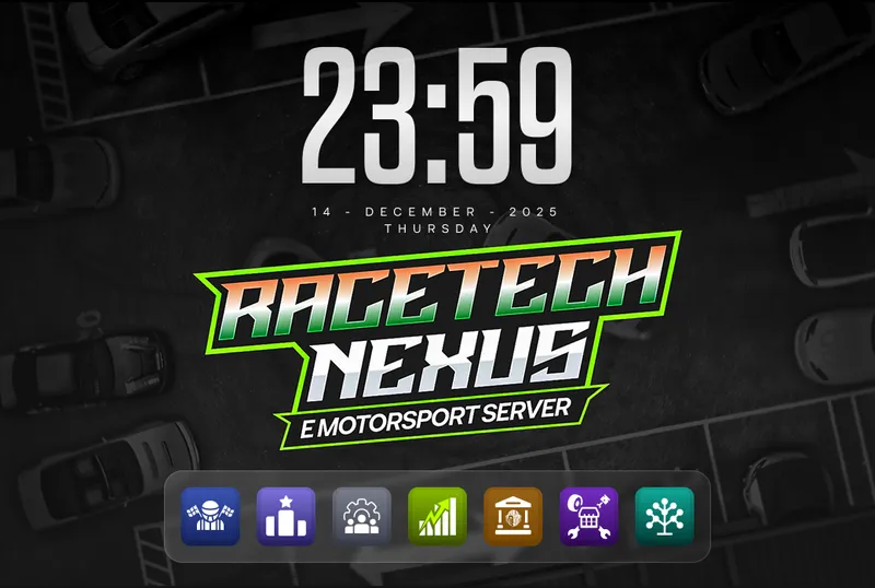 RaceTech Nexus in-game tablet OS